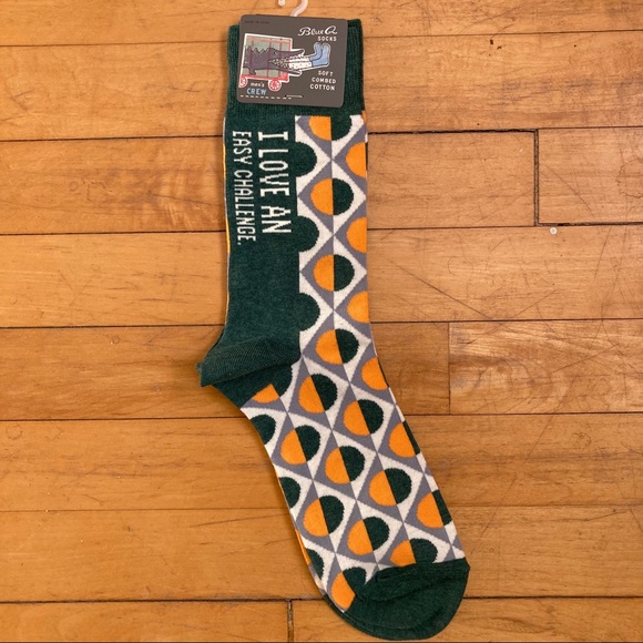 BLUE Q Easy Challenge Men’s Socks - NWT - Picture 2 of 2